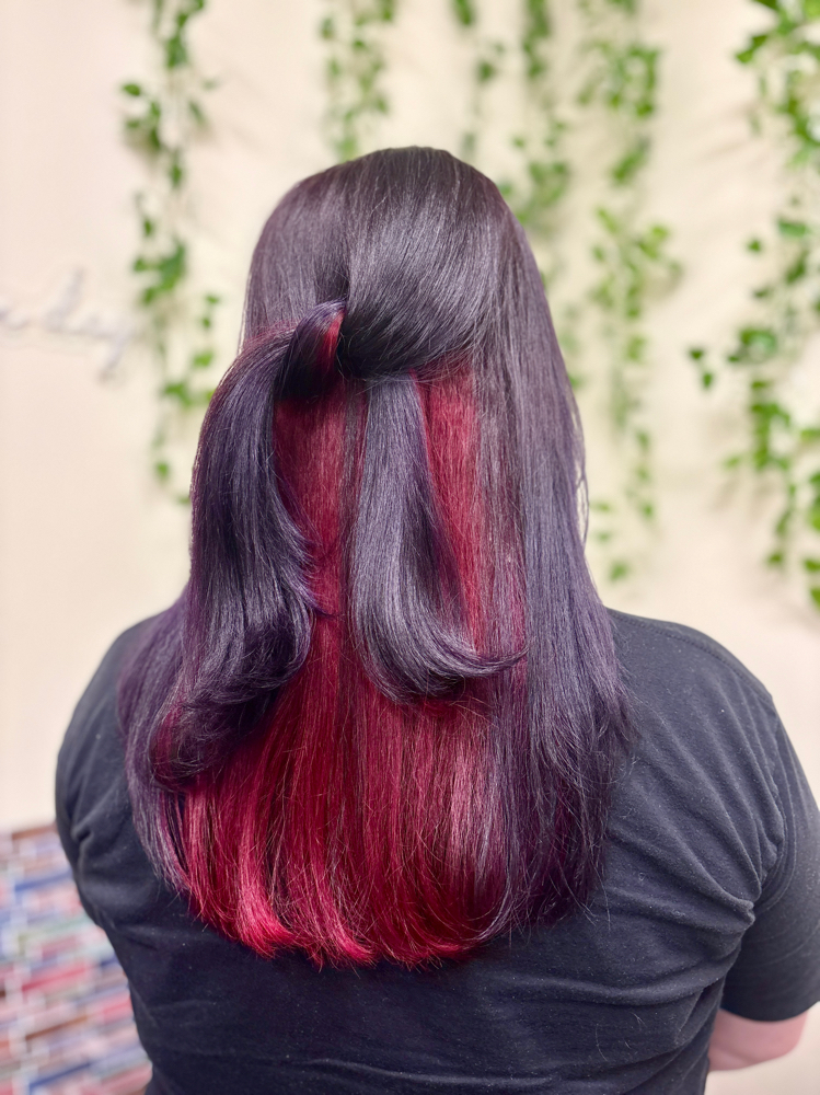 Partial Vivid (Add-on) at To Dye For in Greensboro, NC