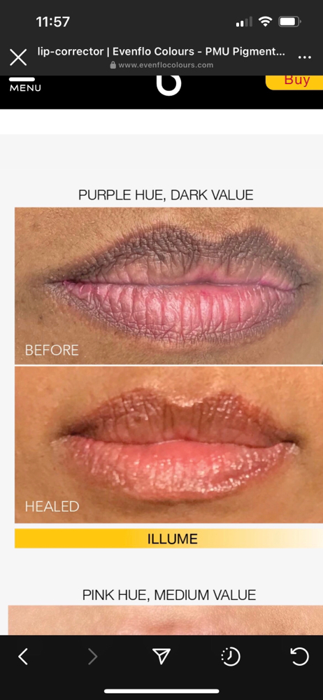 Color Correction Lips