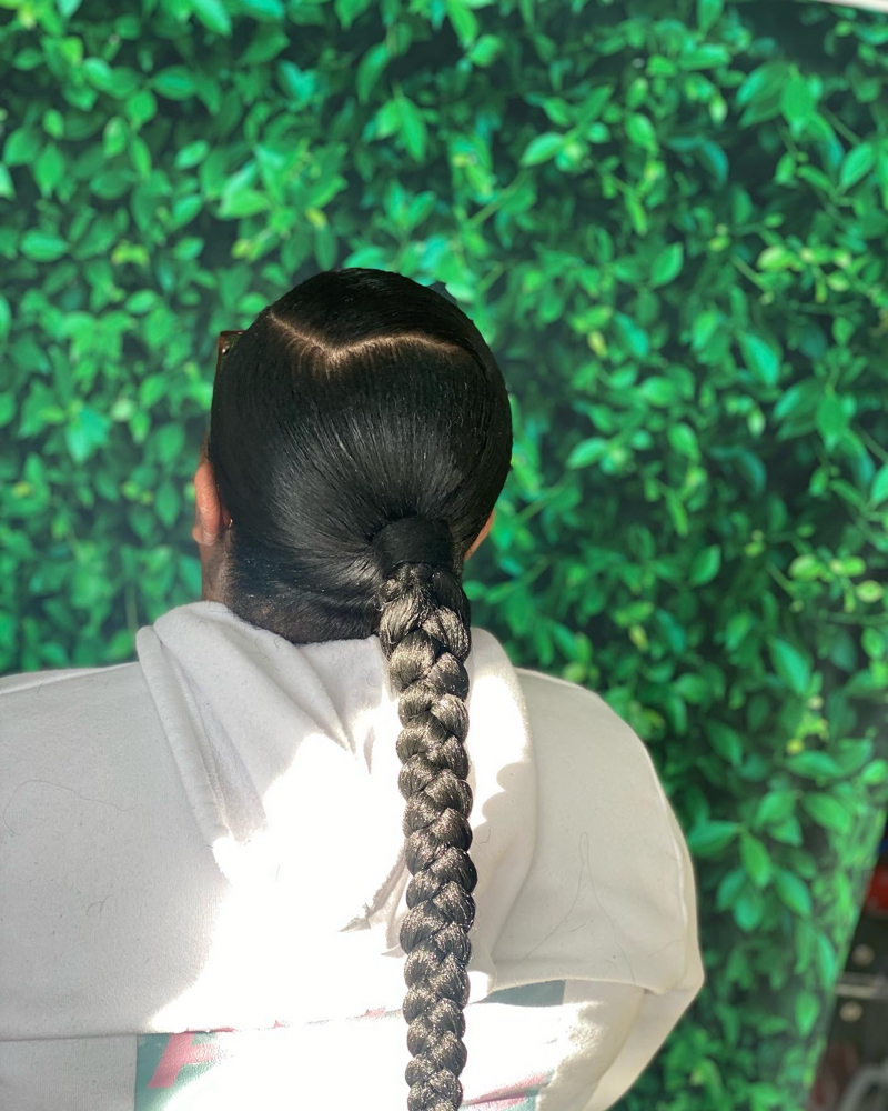 Sleek Ponytail