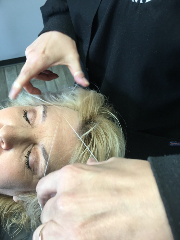 Eyebrow Threading