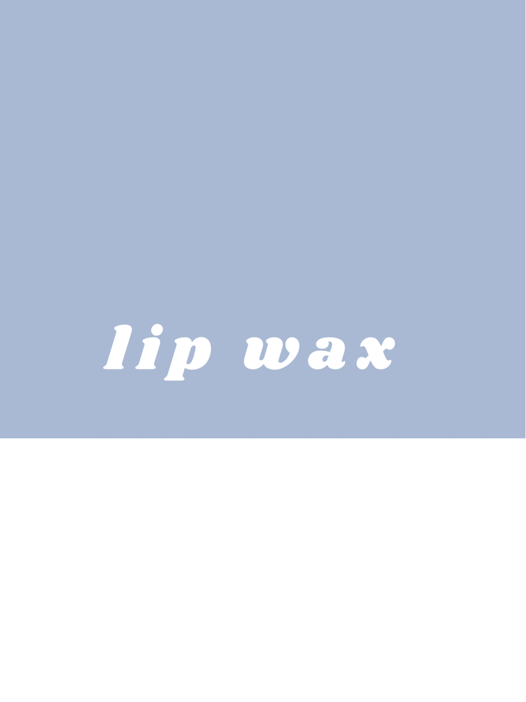 Lip Wax