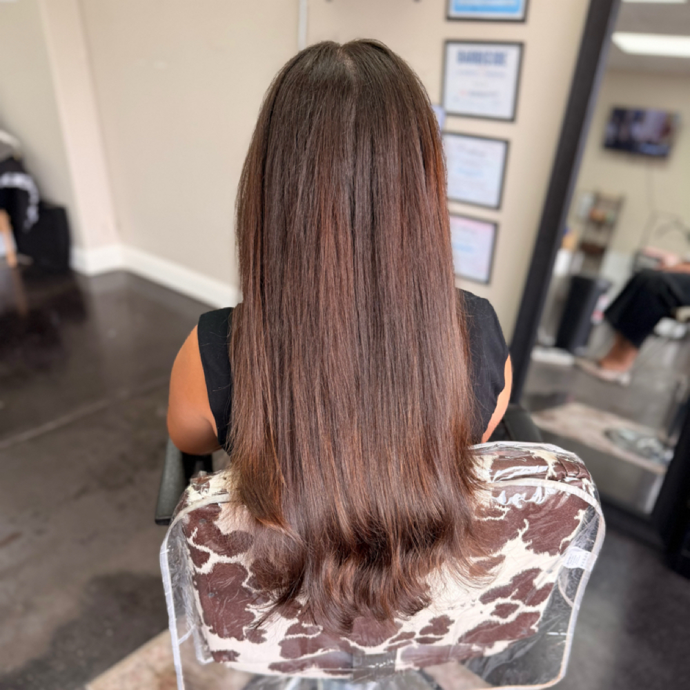 Keratin Straightening Treatment at T’s Salon & Aesthetics in Carrollton, GA