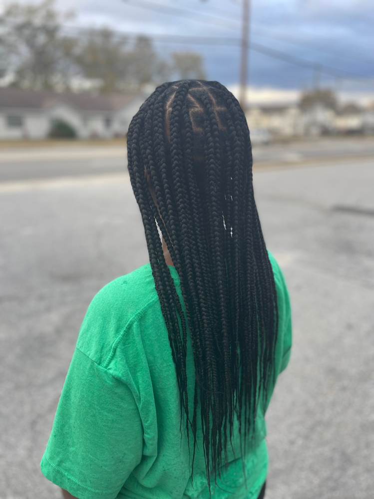 Knotless braids/Twist (Medium)