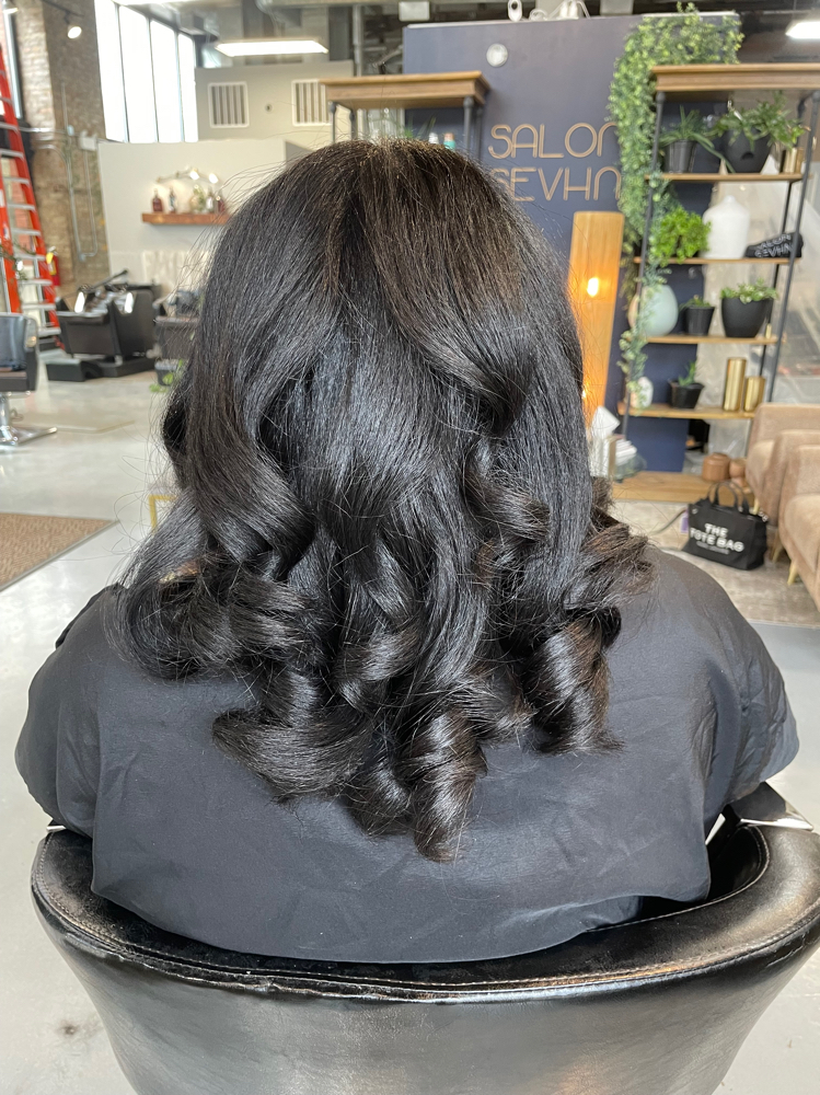 Blowdry + Silk Press