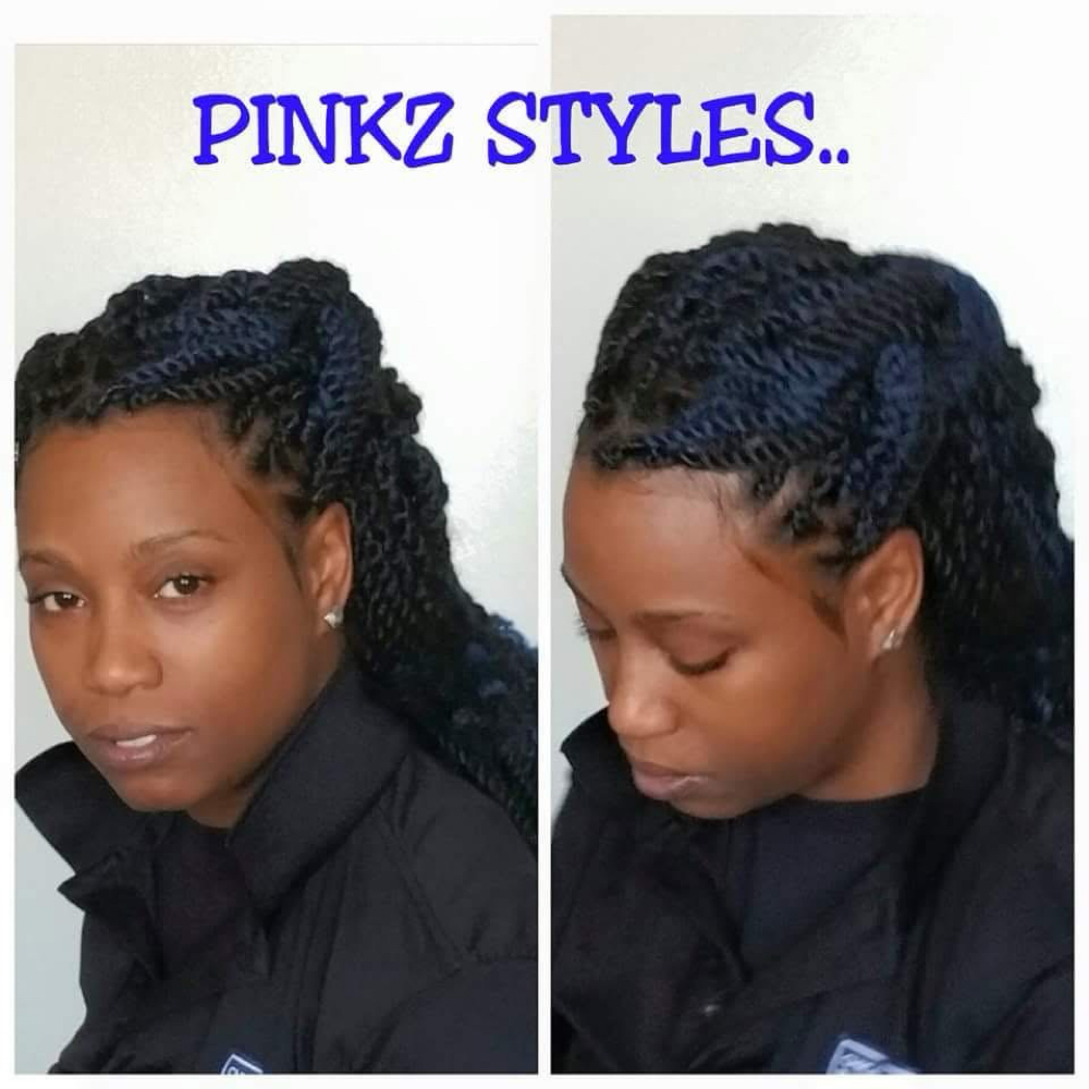 SENEGALESE TWISTS MID SHOULDER at BEAUTI PRO in CHICAGO, IL