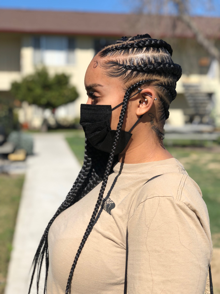 8-10 Feedin Braids