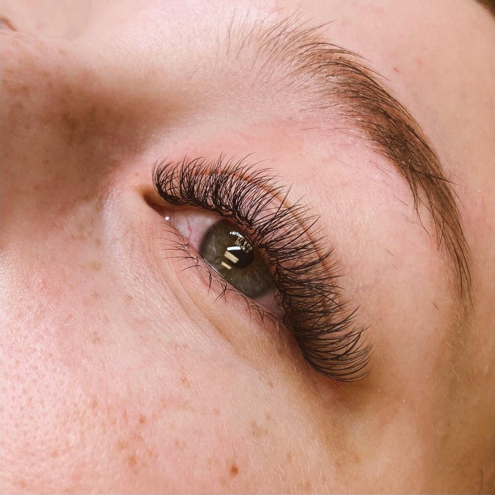 hybrid lash extensions | mini fill