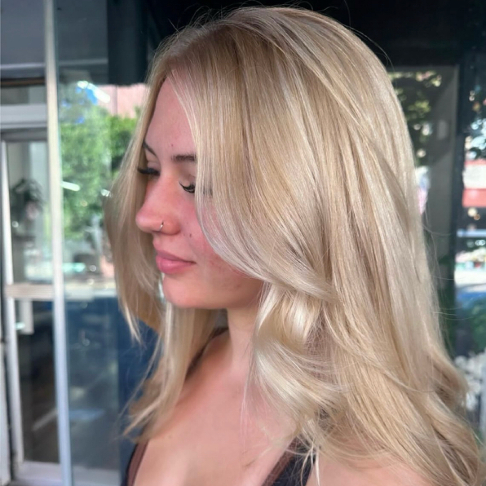 Babylights/blonding at Hair By Jenaye in Grants Pass, OR