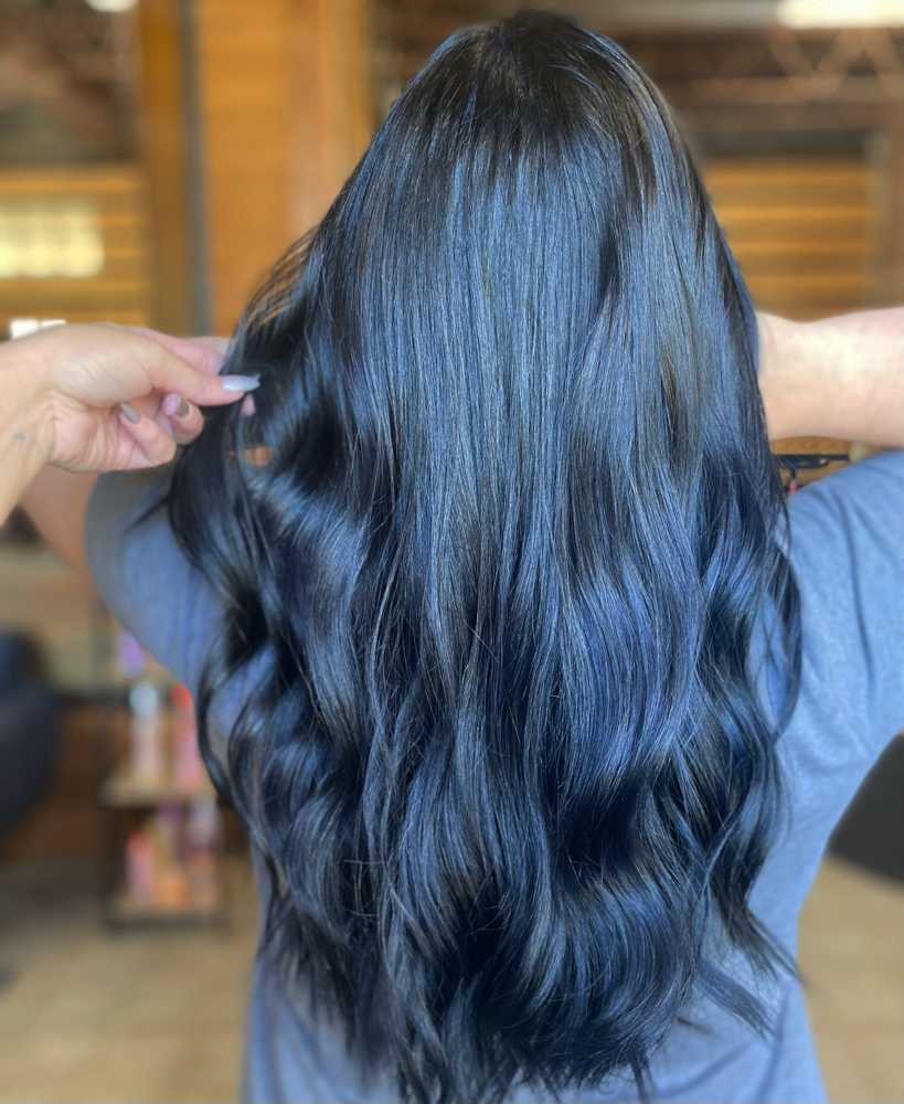 Root Retouch With Haircut/Trim