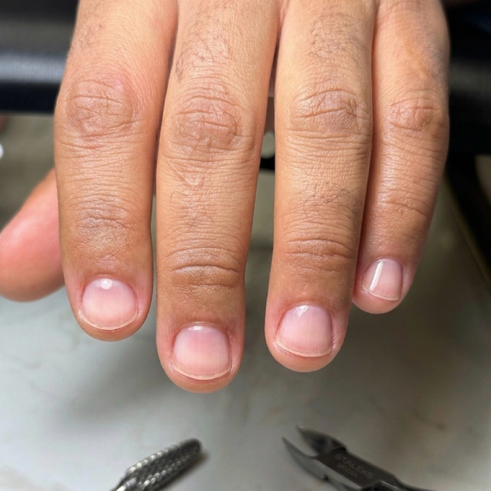 Musa Glow Manicure at Musa Beauty & Nail Lounge in Paterson, NJ