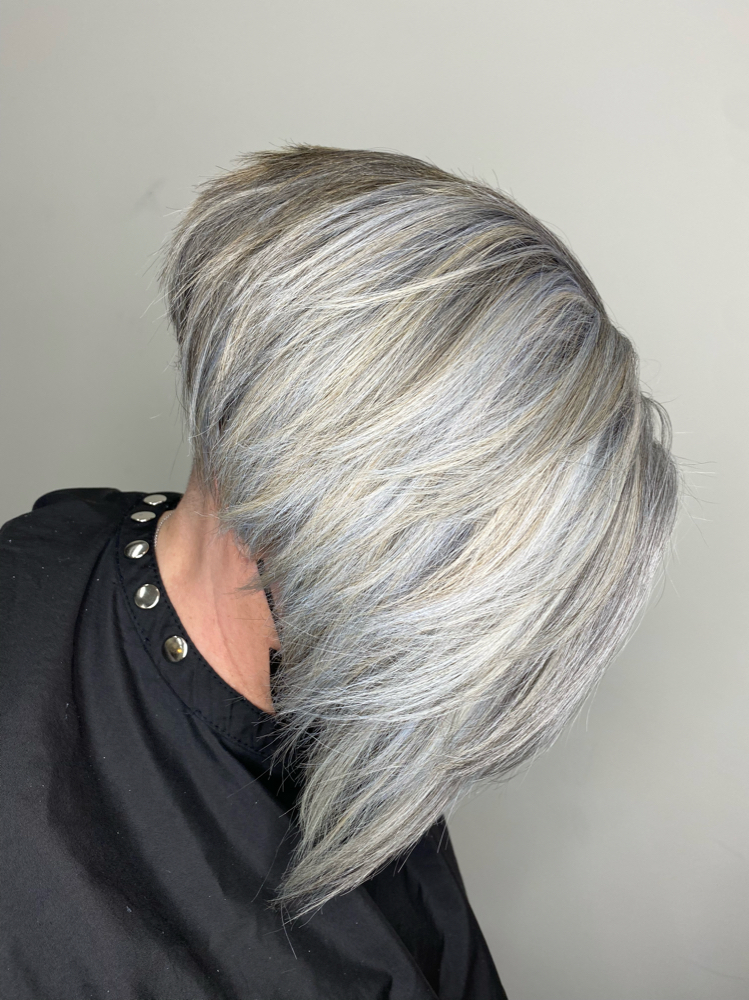 Partial Foil W/ Haircut-Anna