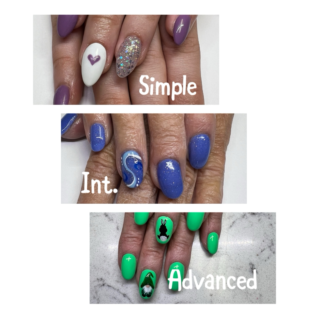 Accent Art-2 Nails