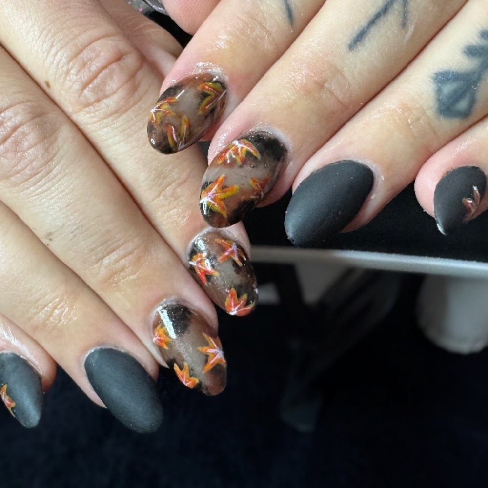 Short Acrylic Full Set at Rae Of Beauty in Fayetteville, NC