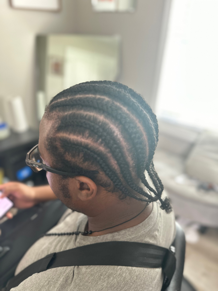 2-8 Scalp Braids (boys & Men)