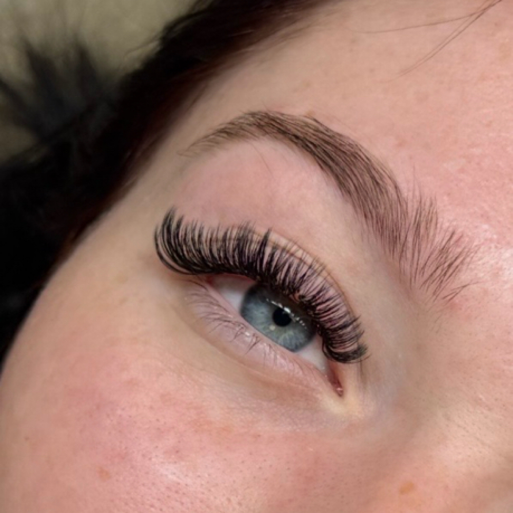 Volume Full Set at Charlottes aesthetician in Matthews, NC