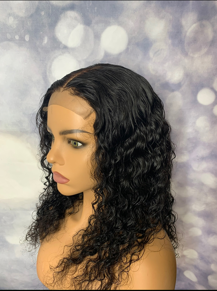 Closure Sewing Machine Wig