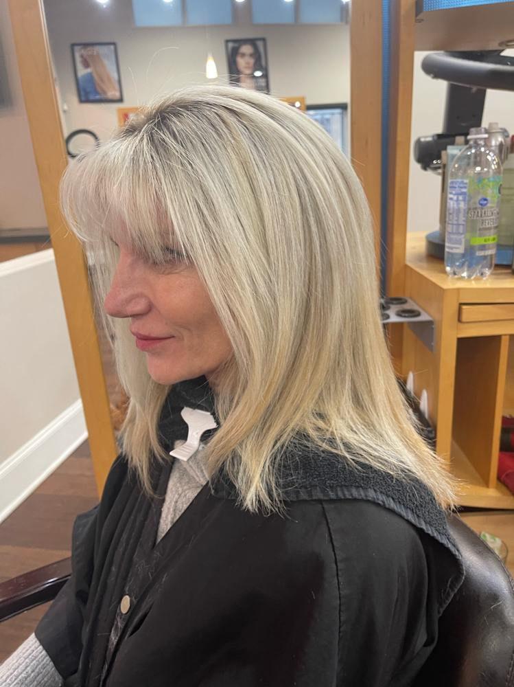 Lady’s Hair Cut Blowdry at Precise Color N Cut Salon Llc in Alpharetta, GA