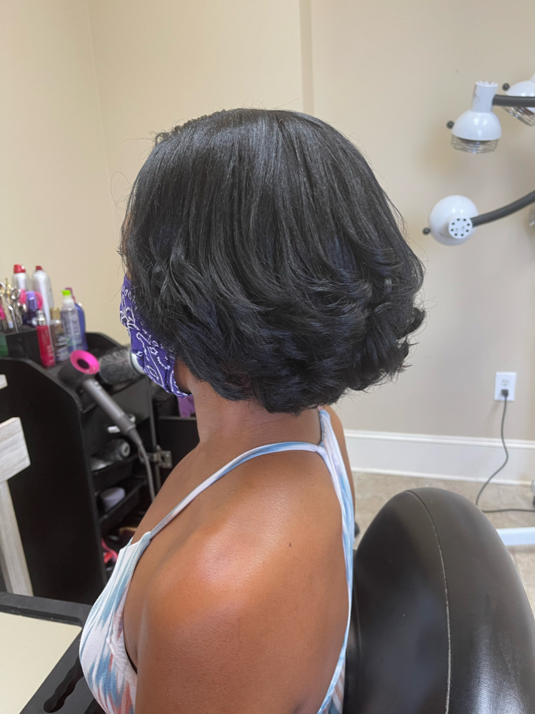 Relaxer Touchups at Precise Color N Cut Salon Llc in Alpharetta, GA