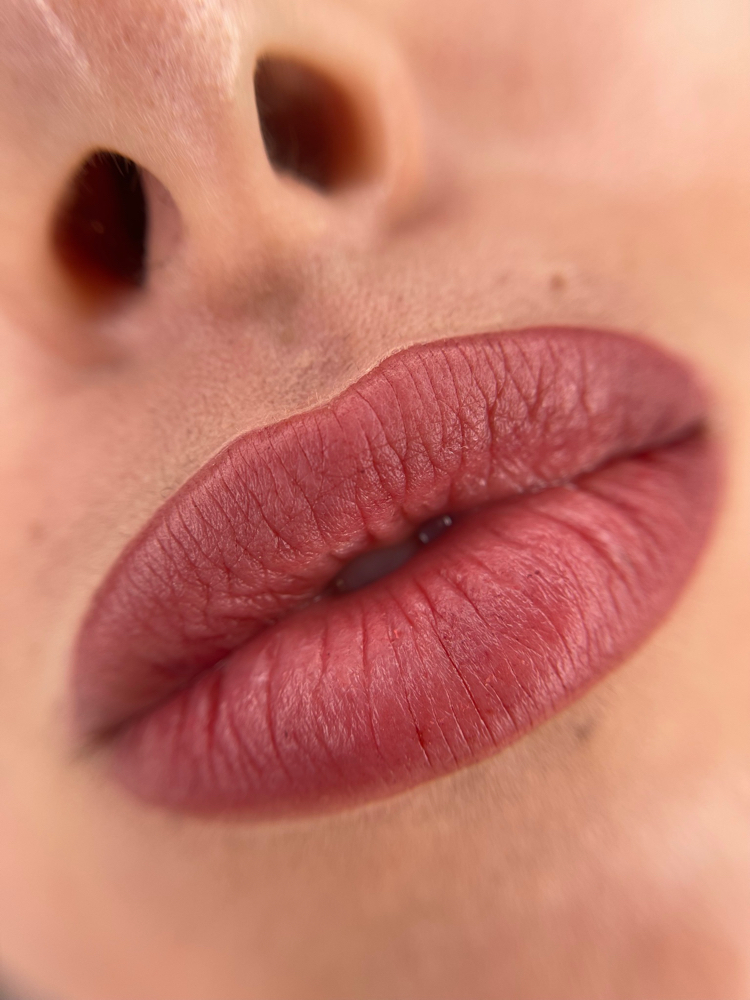 Lip Blush Tattoo Touch Up