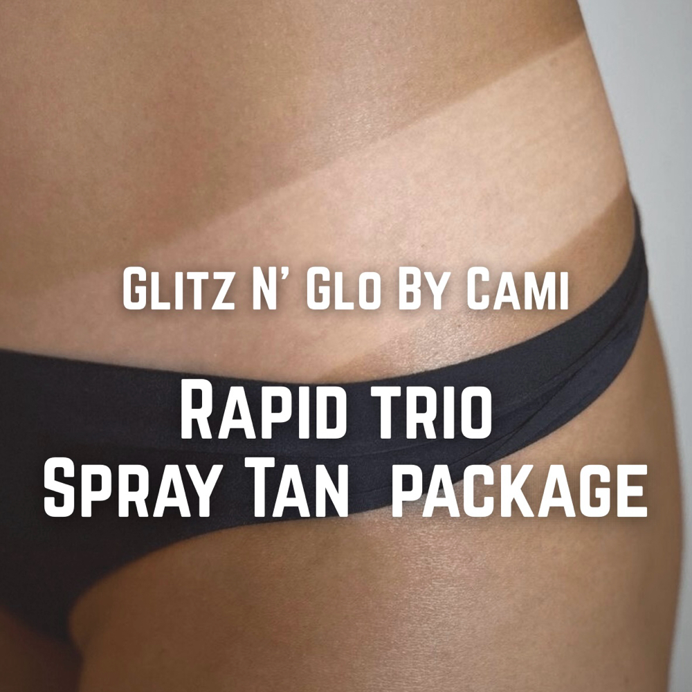 Rapid Trio Spray Tan Package