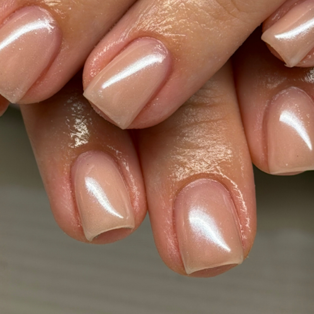 Dry Russian Manicure + Hard Gel at MY NAIL GURL in San Fernando, CA