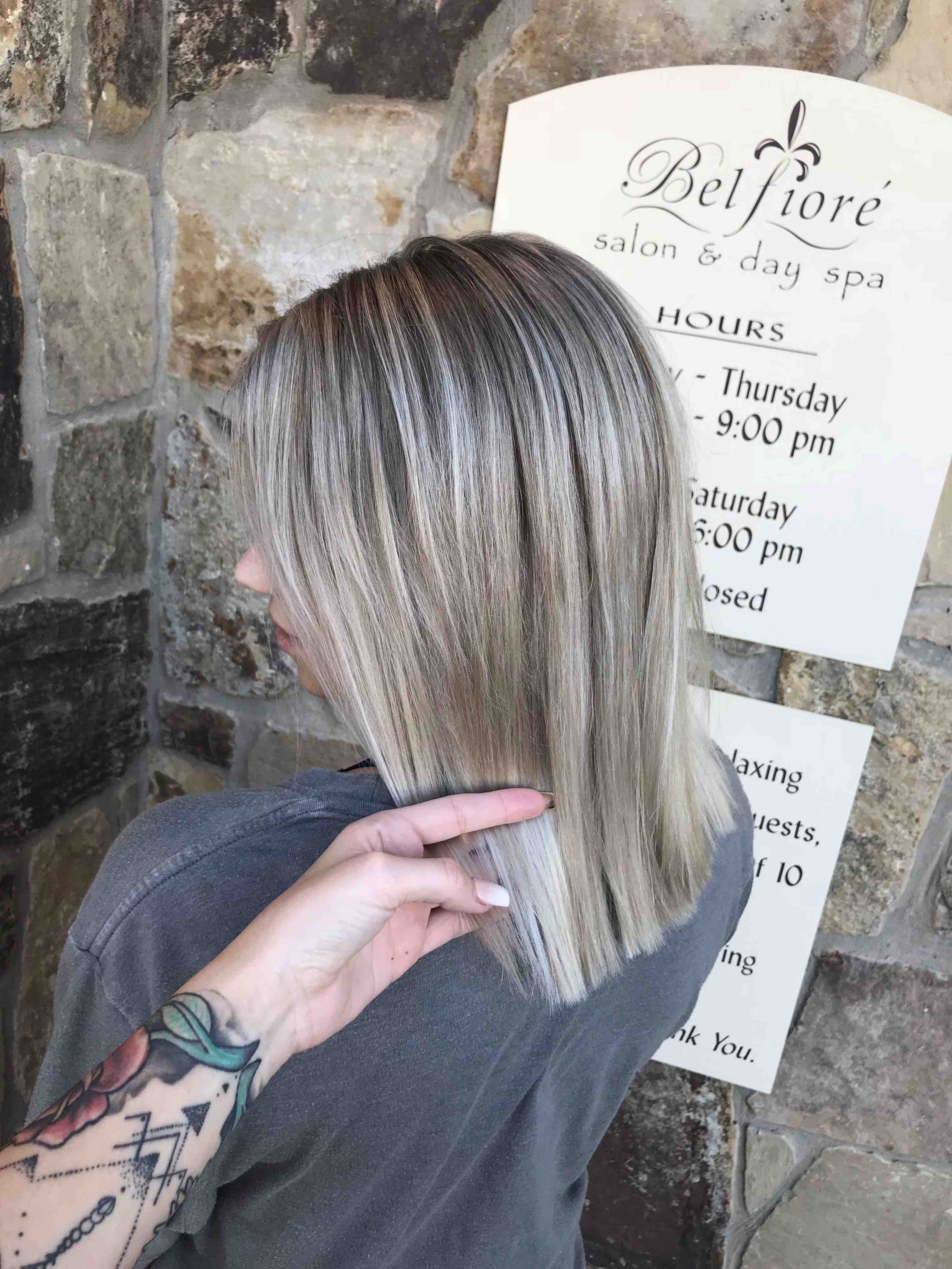 Full Highlight Base And Haircut
