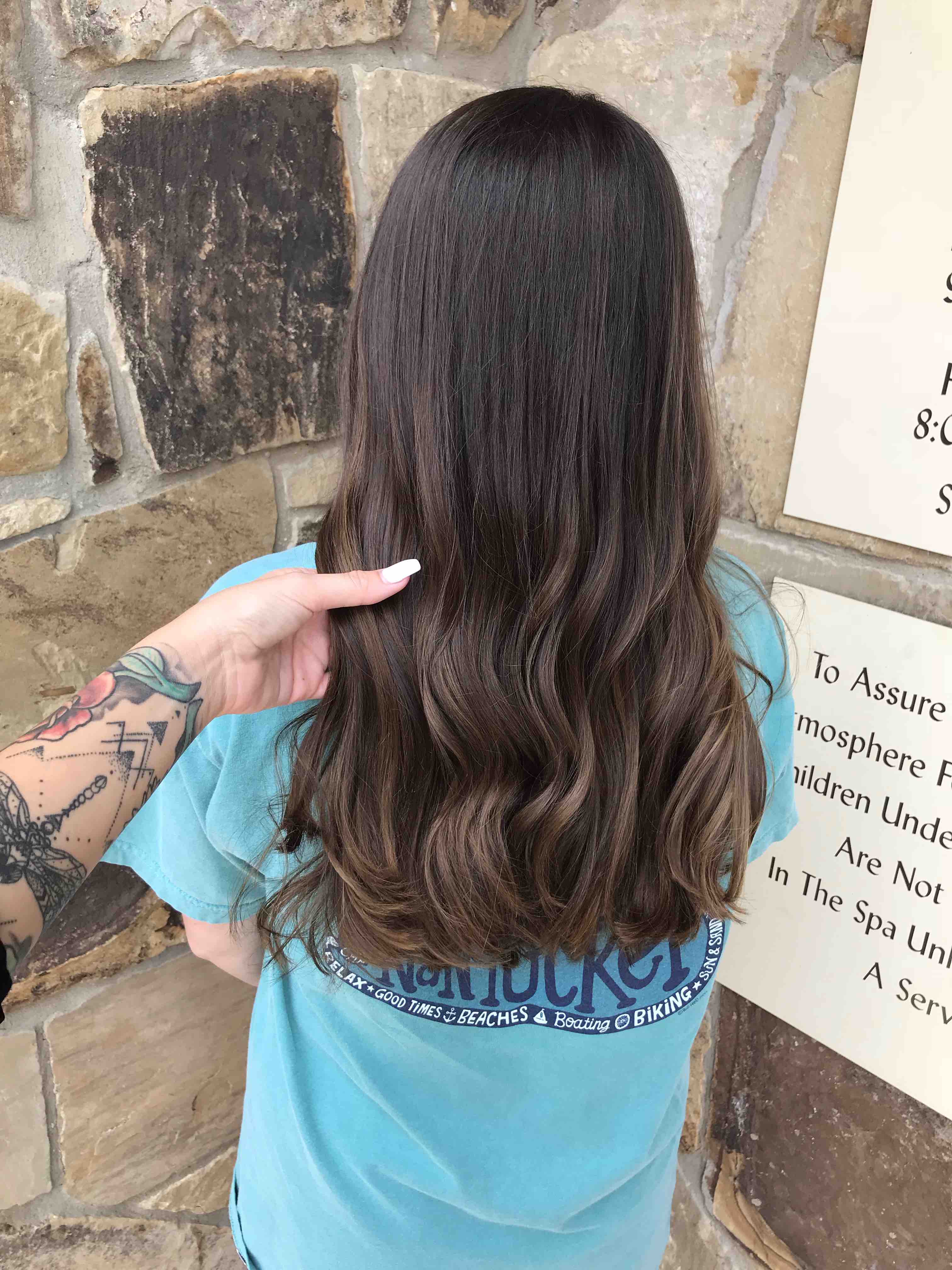 Base Color And Haircut
