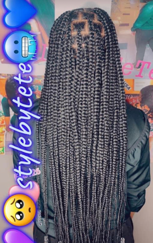 Jumbo Mid  Knotless