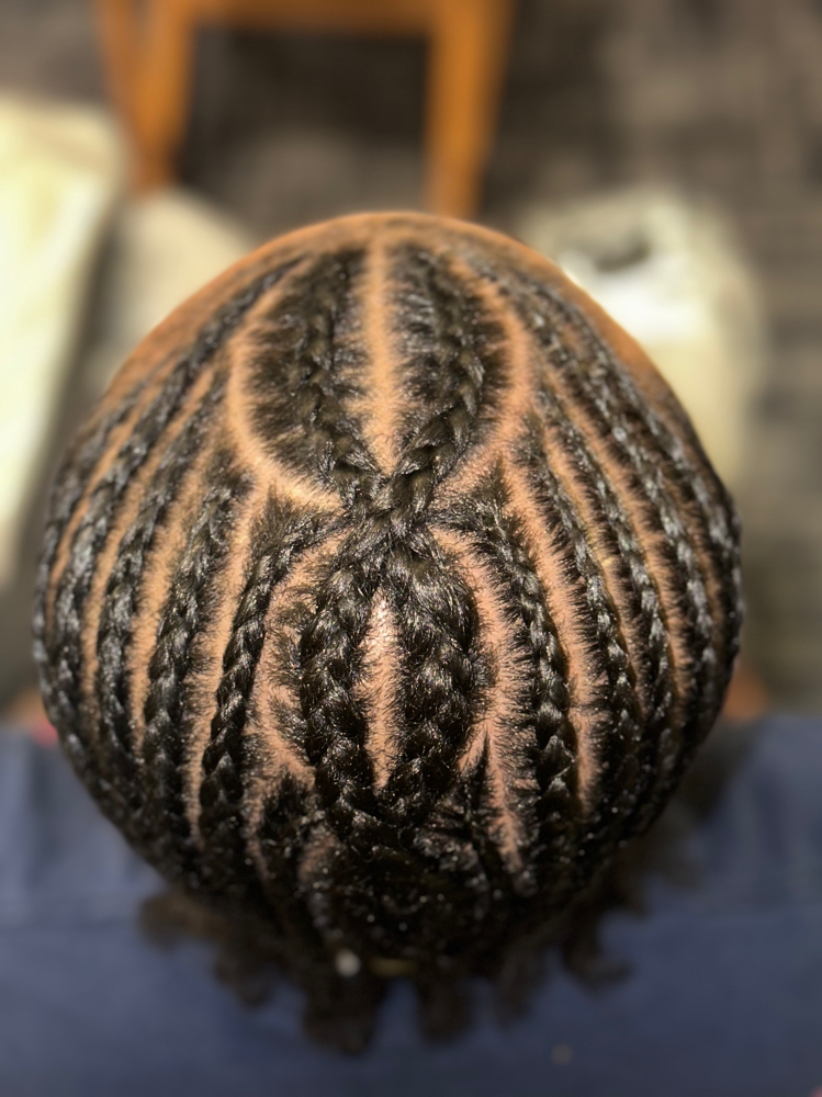 Men’s Cornrows & Box Braids