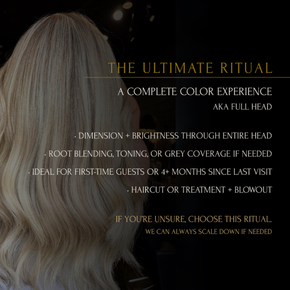 The Ultimate Ritual at The Mill Hair Studio in Huntington, NY