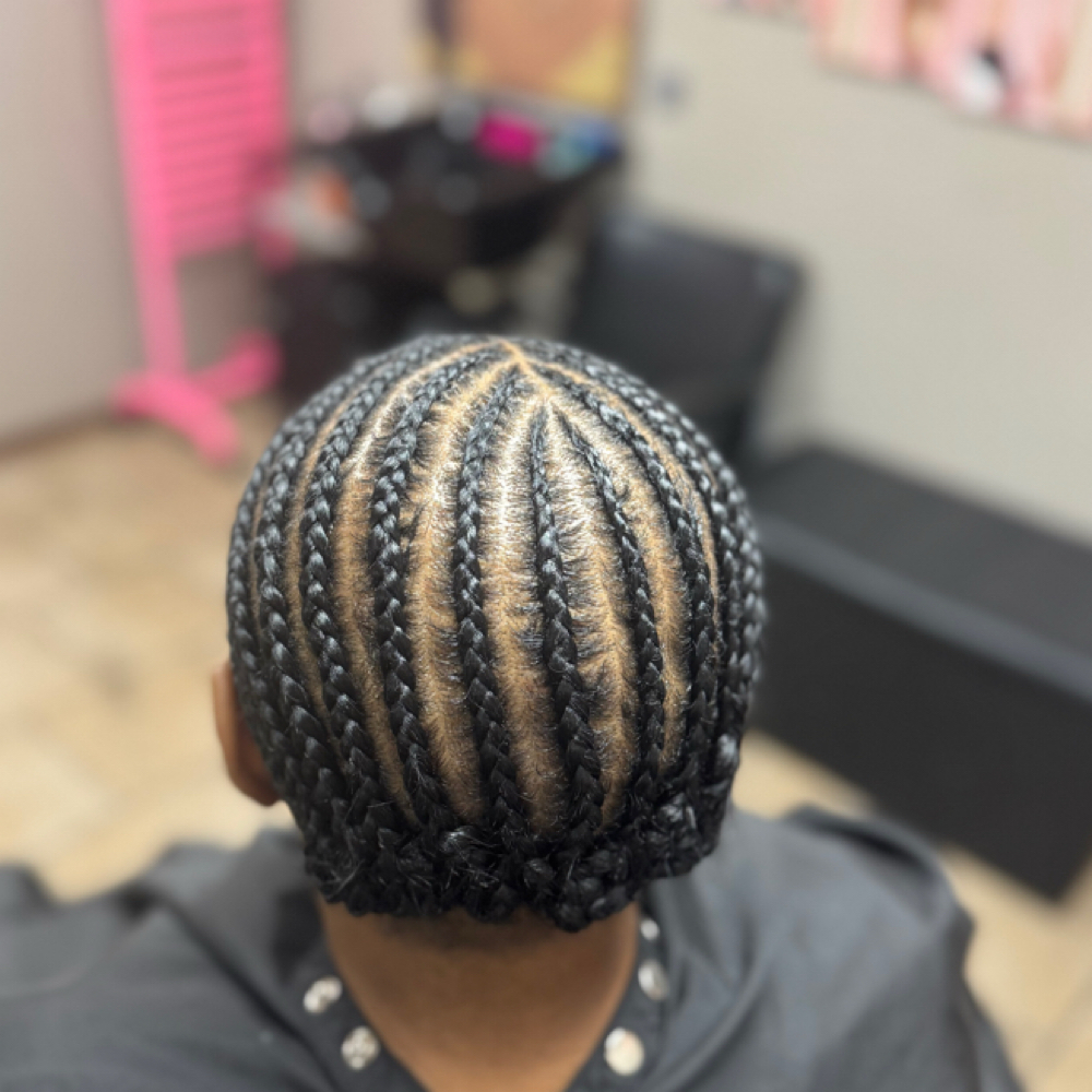 Crochet/ Sew In Braid Down at Skinsational Beauty Boutique in Bethany, OK