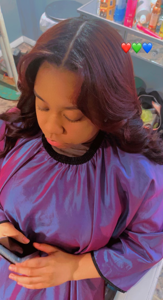 Partial Leave Out Sew In 💓