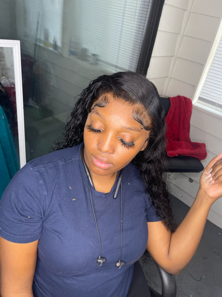 Frontal Wig Install 💆🏽‍♀️