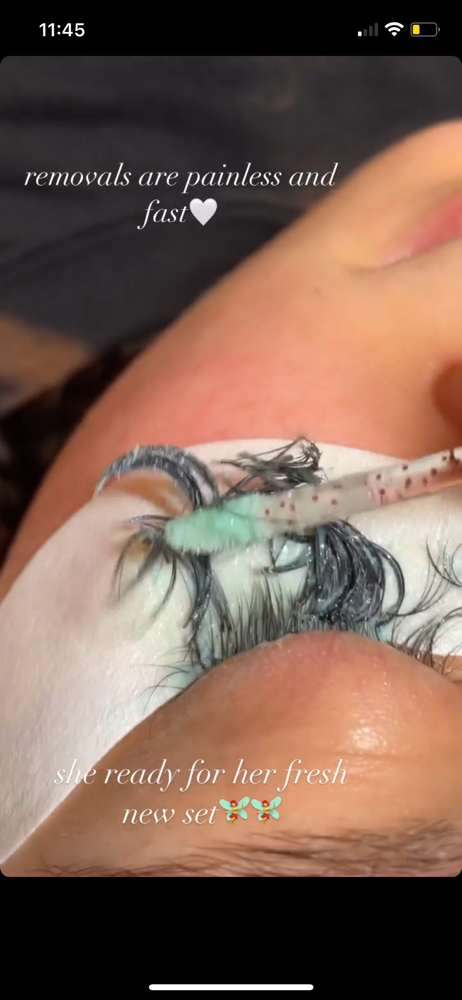 LASH REMOVAL