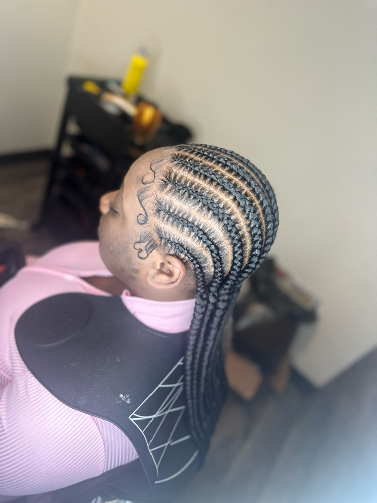 10 Feed In Braids at BraidsByChardonnay in Milwaukee, WI