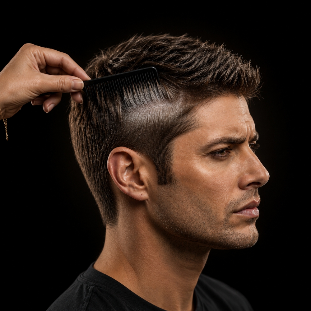 Men's all Over Color at Sonja Schultz in Grants Pass, OR