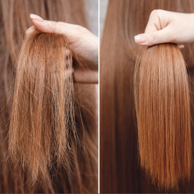 Keratin Hair Treatment at Pink Lady Salon in Chandler, TX