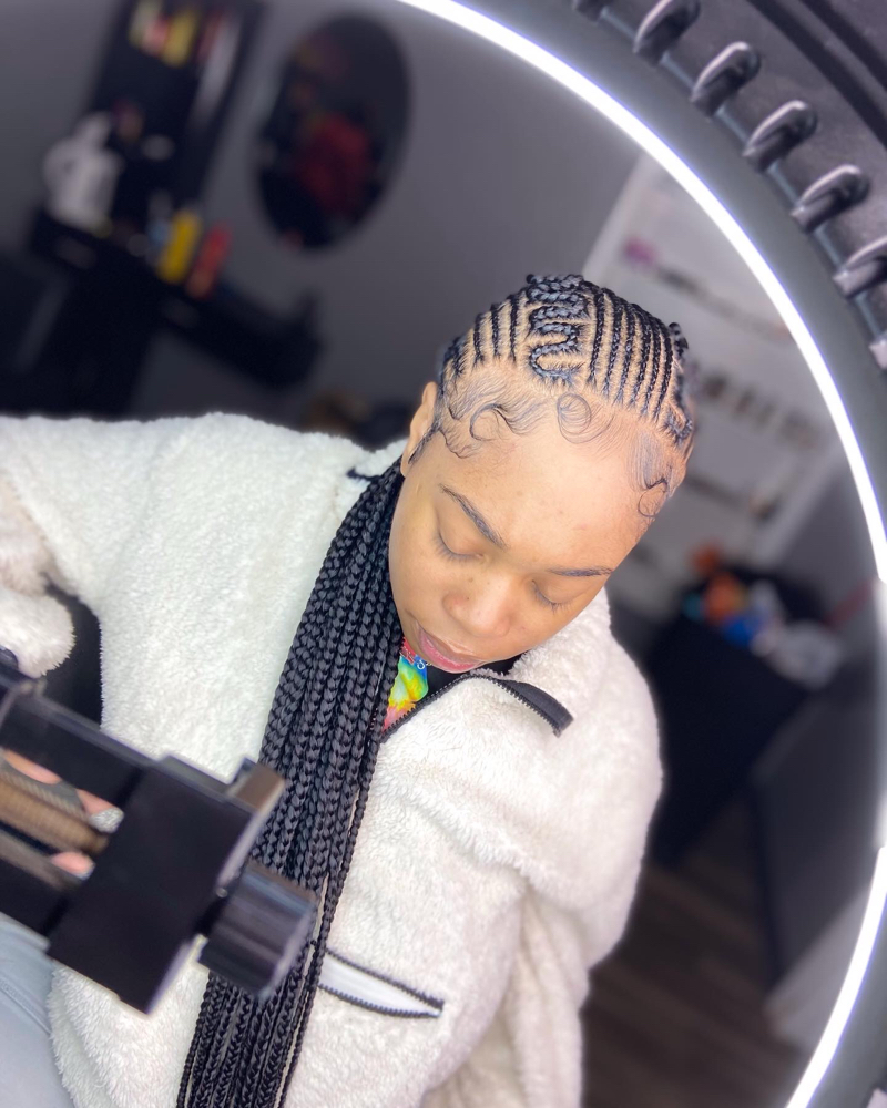 Small braids w Designs