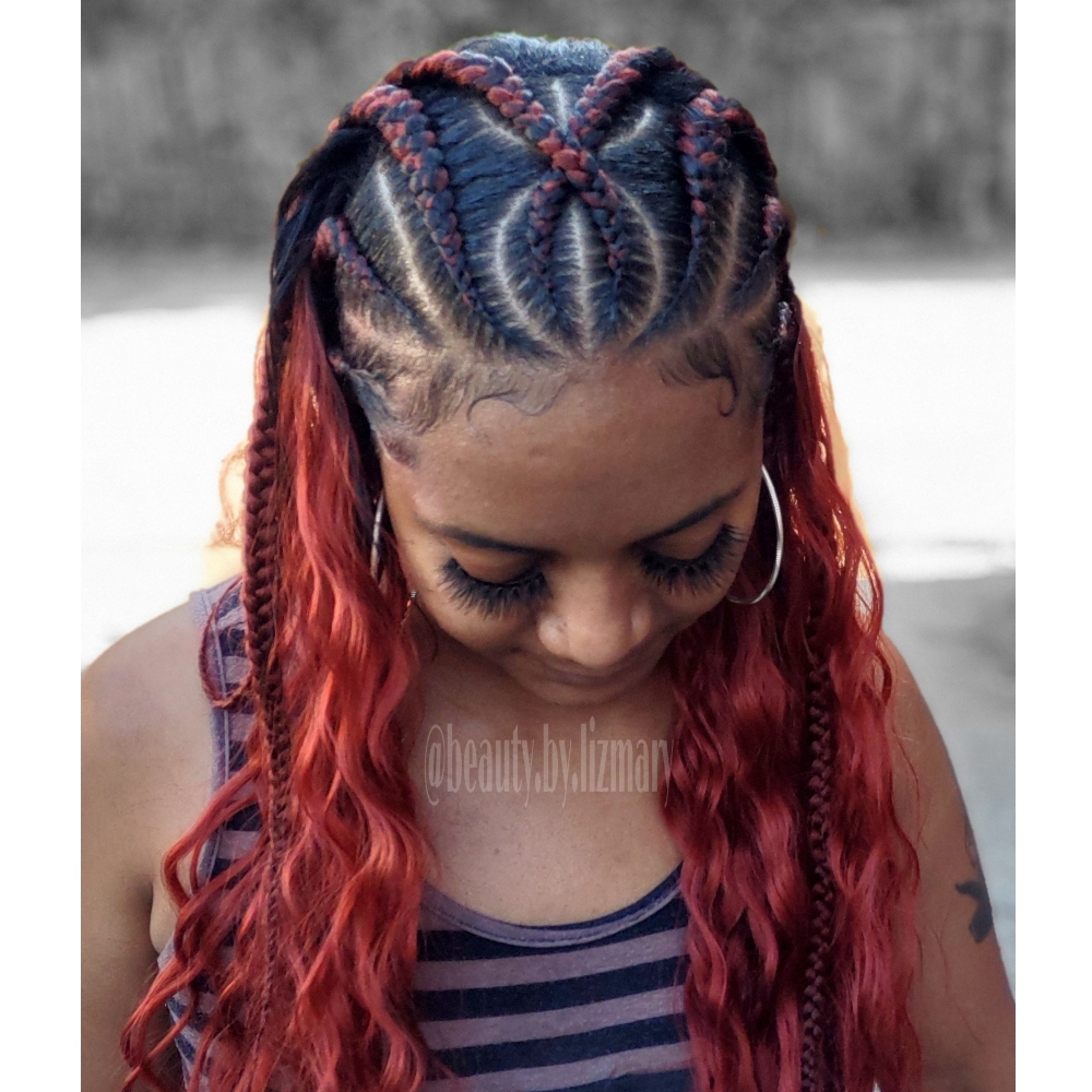 Half Head Braided W/Slight Design