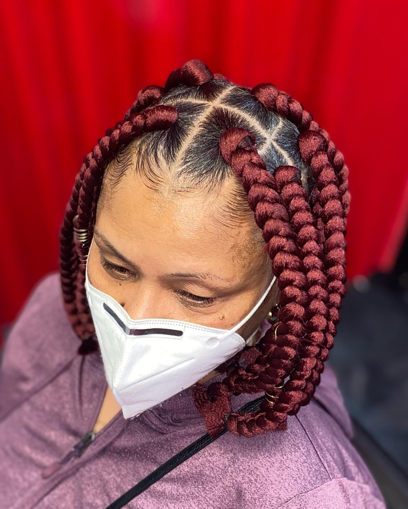Large Box Bob Braids