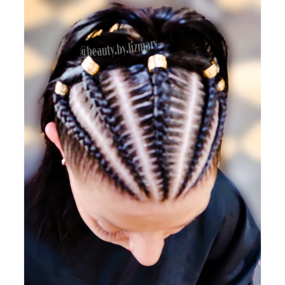 Straight Back Half Head (Large)