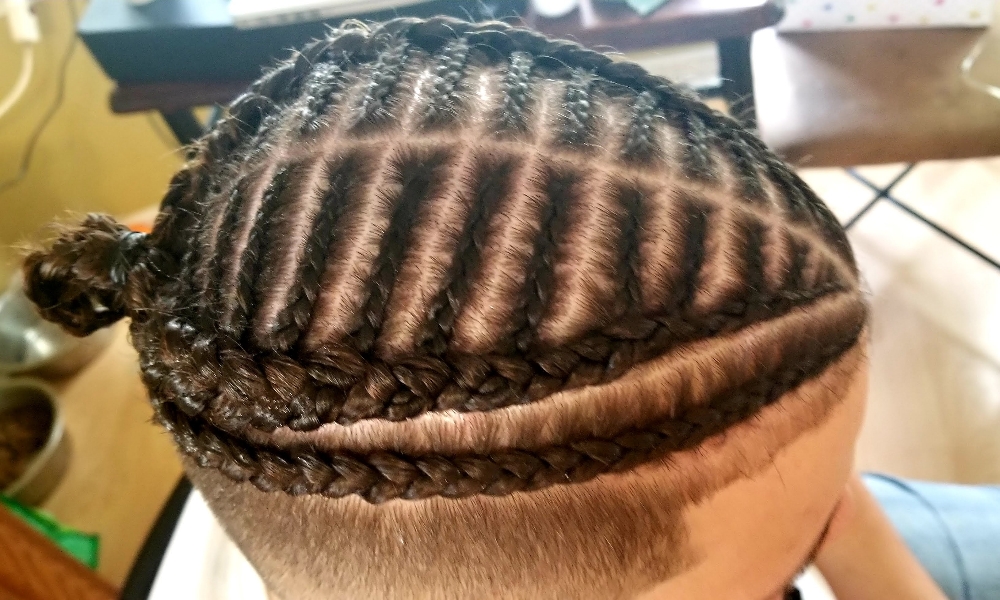 Manbun 2 Simple Fishbone (Iverson)