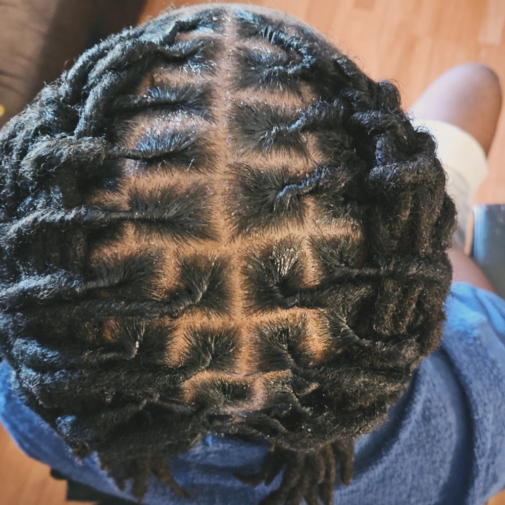 Loc Retwist+style at Tender Luv'n cHair in Cowarts, AL