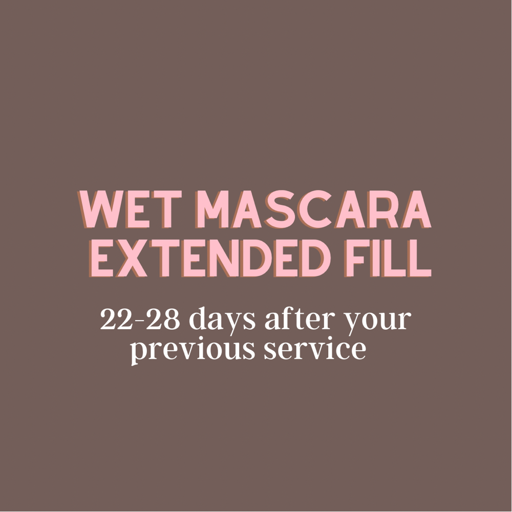 Wet Mascara Extended Fill