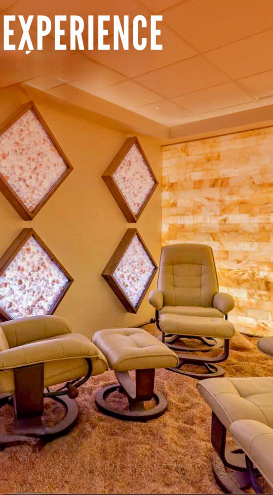 Salt Therapy Session at Seward’s Resurrection Spa in Seward, AK