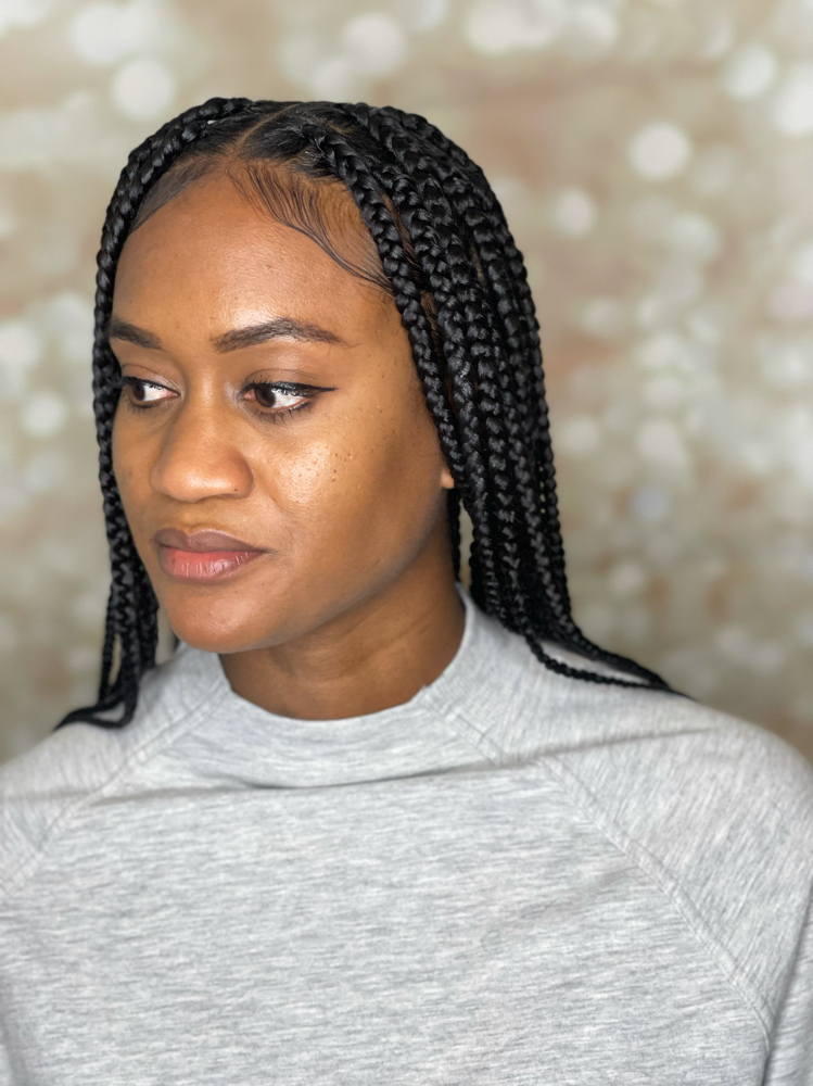 Knotless Braids Medium Small