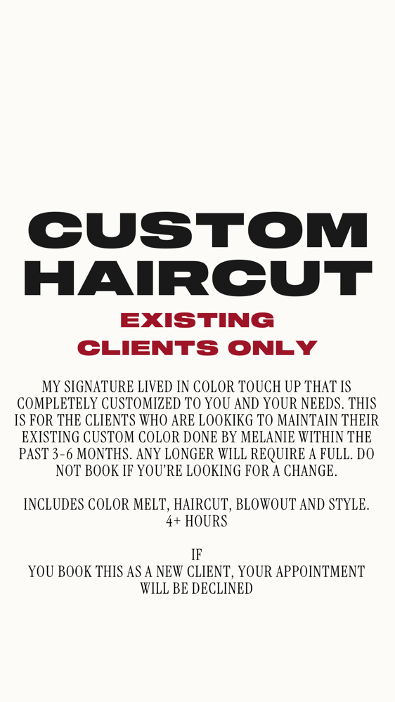 Custom Haircut