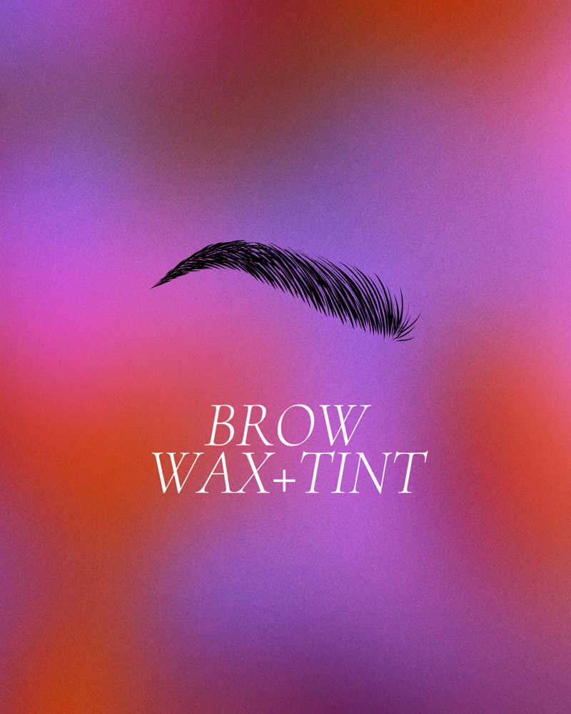 Brow Wax + Tint