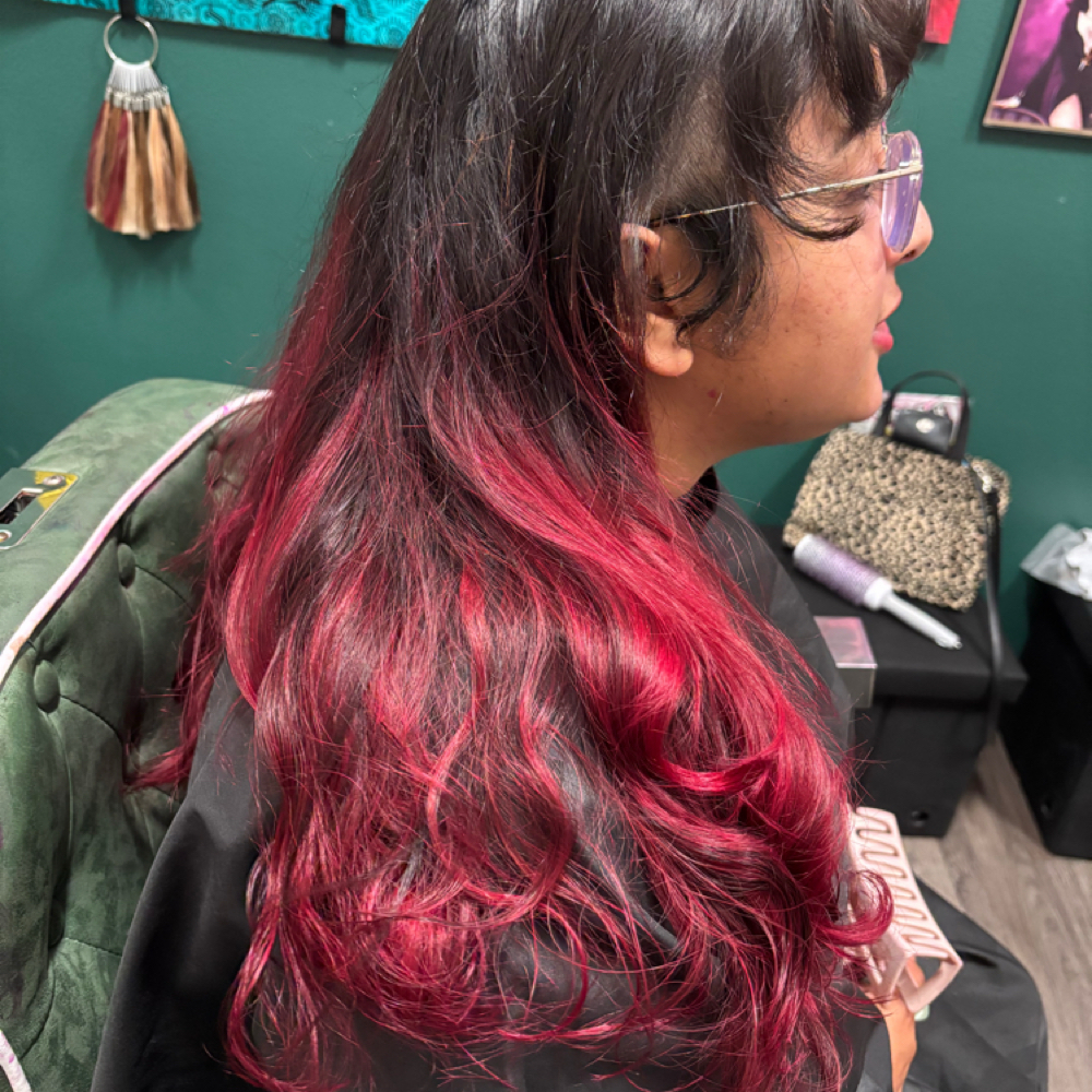 Ombre Hair Color at Hair Ghoul in Placentia, CA