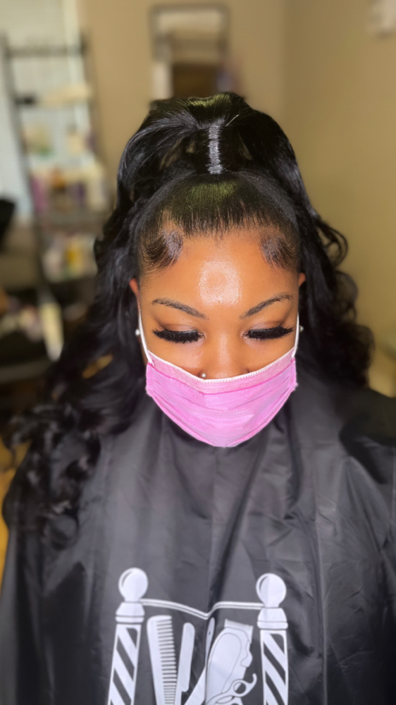 Half Up Half Down